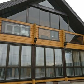 деревянные окна со стеклопакетами в Костюковичах цены