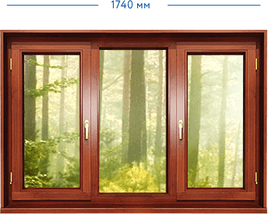 деревянные окна со стеклопакетом