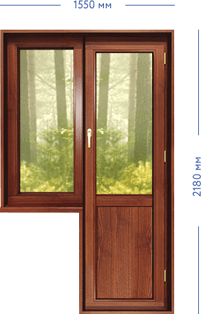 купить деревянные окна в Костюковичах